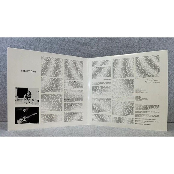 Steely Dan - AJA ABC Records ABCL 5225‎ 1977 Gatefold LP Vinyl Record Vintage - Picture 4 of 15